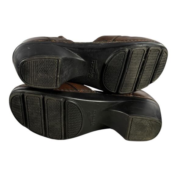 Dansko Mary Jane Shoes, Size EU 40  (US Size 9), Brown Leather - Picture 8 of 8